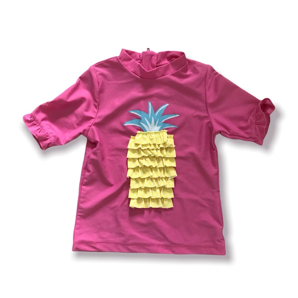 NWOT Matalan Pineapple 🍍 Rashguard Size 2-3 Years